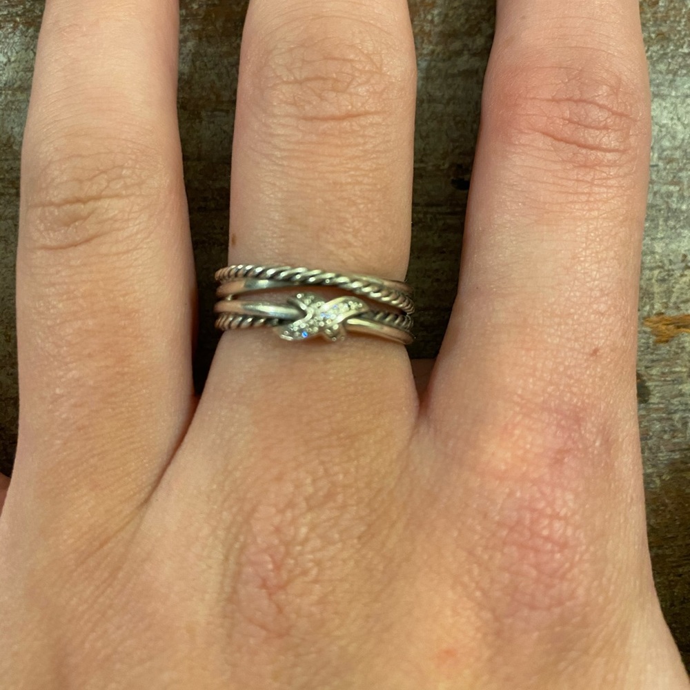 David Yurman Crossover Ring